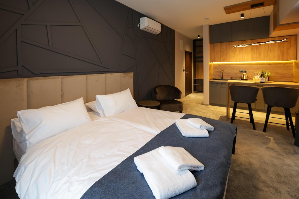 Junior Room, 1 King Bed with Sofa bed, Kitchenette