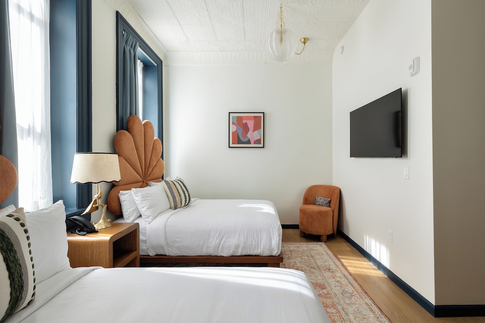 Room, 2 Double Beds, Mobility Accessible (Courtyard)