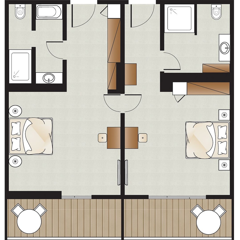 2-bedroom Suite thumbnail 6