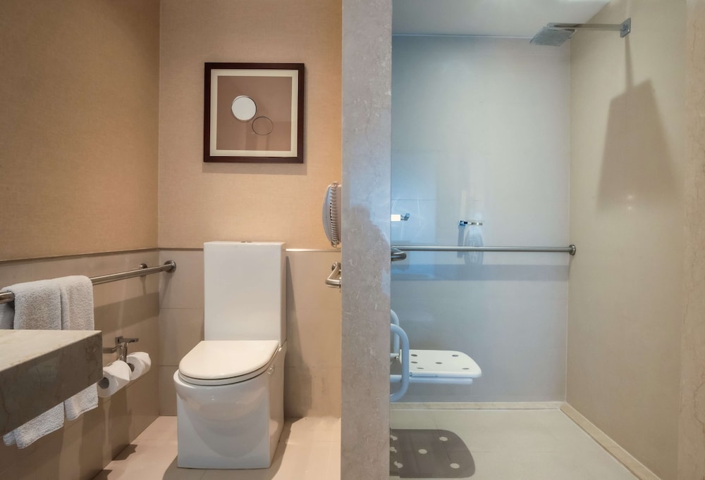 Room, 1 King Bed, Accessible (Roll-In Shower) thumbnail 5