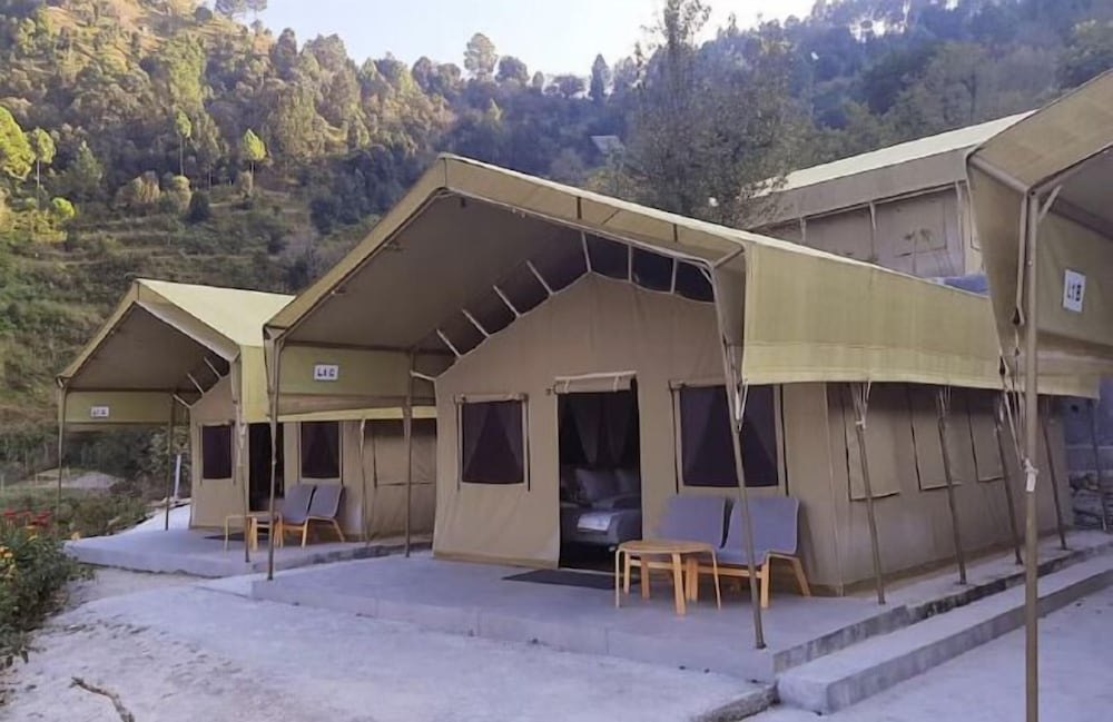 Deluxe Tent, Balcony, Hill View
