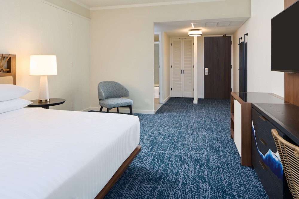 Room, 1 King Bed, Mobility Accessible, Partial Ocean View