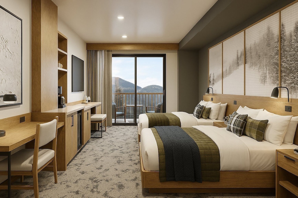 Room, 2 Queen Beds, Balcony (Resort)