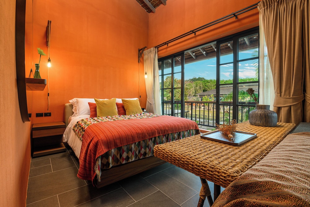 Family Quadruple Room, Multiple Beds, Balcony, Garden View