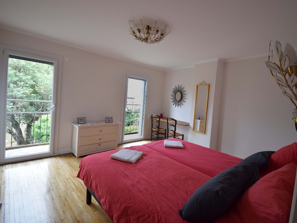 Chambre avec lits jumeaux, vue jardin Art D'Oise