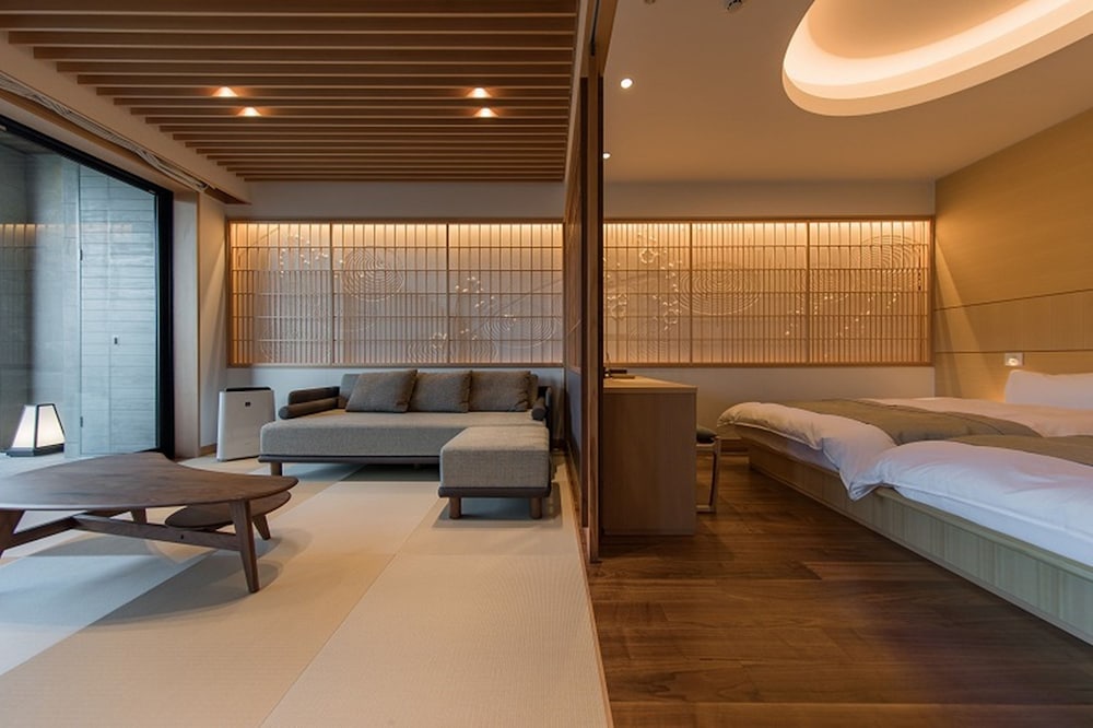 [Residential Villa with Open-Air Bath OUSHUKU Japanese-Western Room] SEMI SUITE [Non Smoking] photo 2