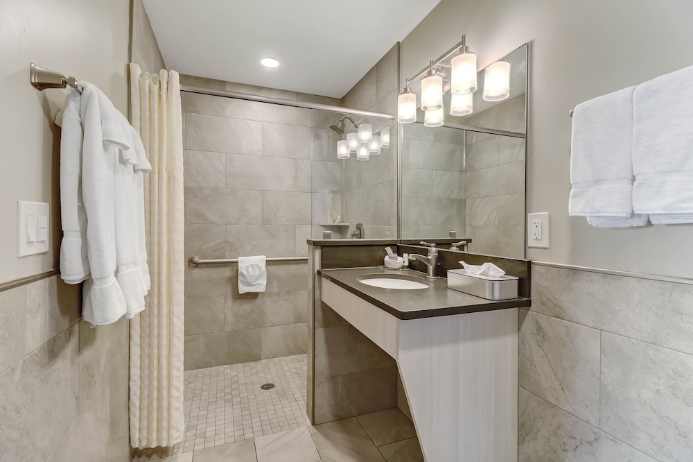 Classic ADA Queen Room, Roll-in Shower