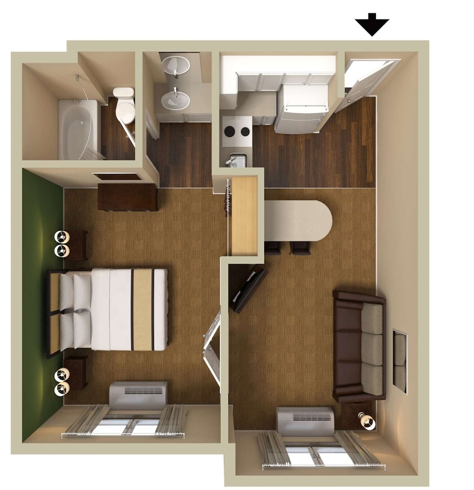 Suite, 1 King Bed with Sofa bed, Non Smoking - Photo 4