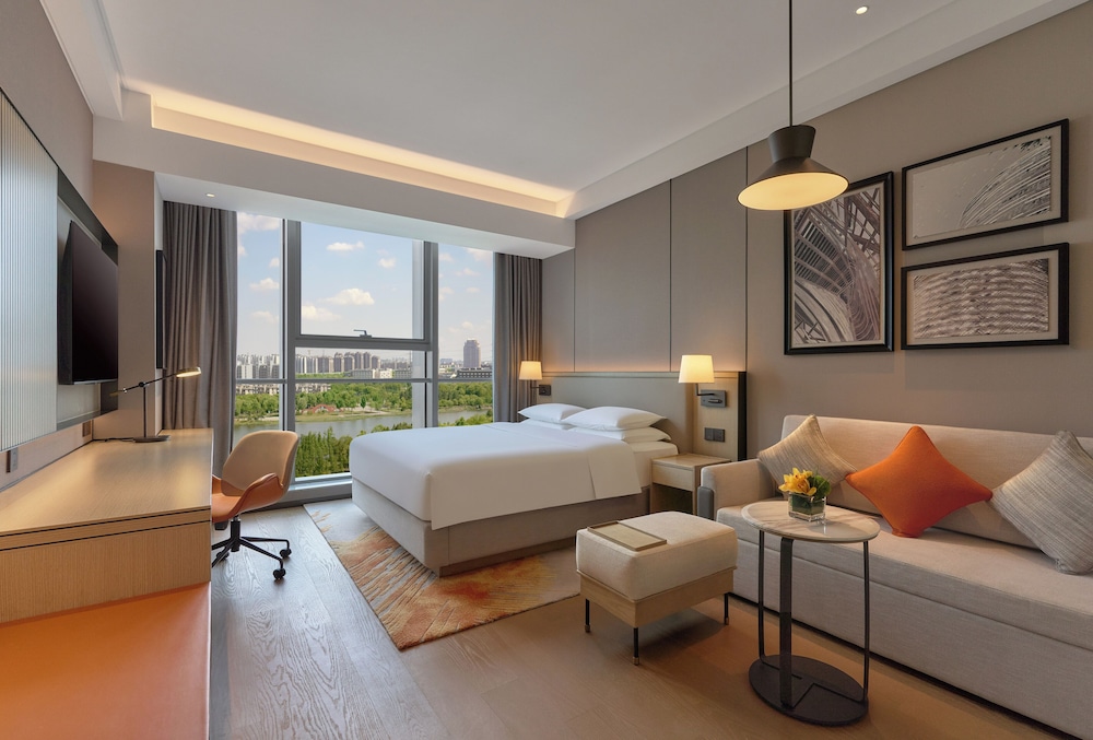 Room, 1 King Bed with Sofa bed, City View