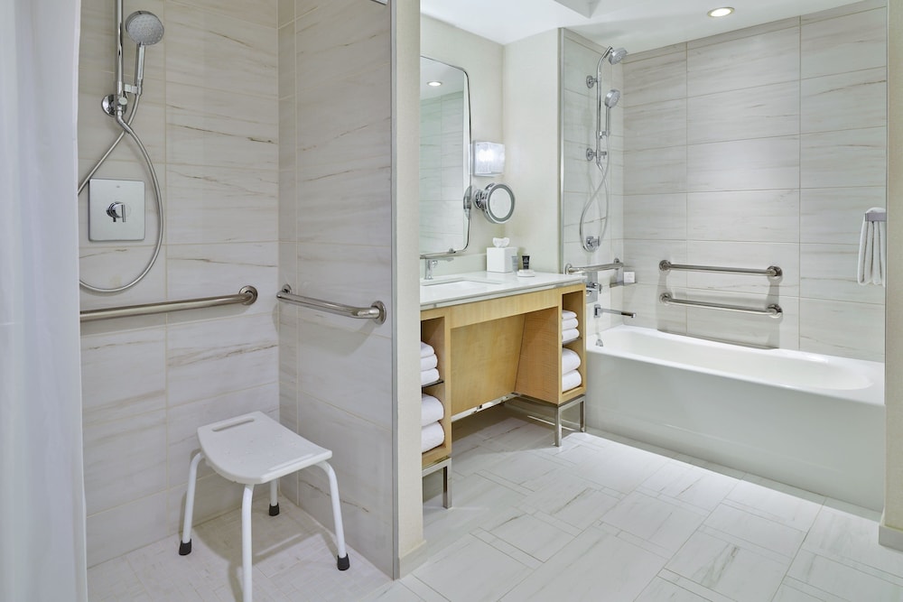 Deluxe Room, 1 King Bed, Courtyard View (Mobility Accessible, Roll-In Shower) - Photo 4