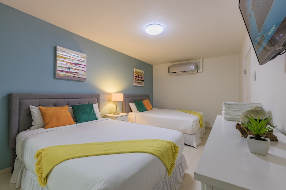 Appartamento familiare, 3 camere da letto, cucina, lato giardino