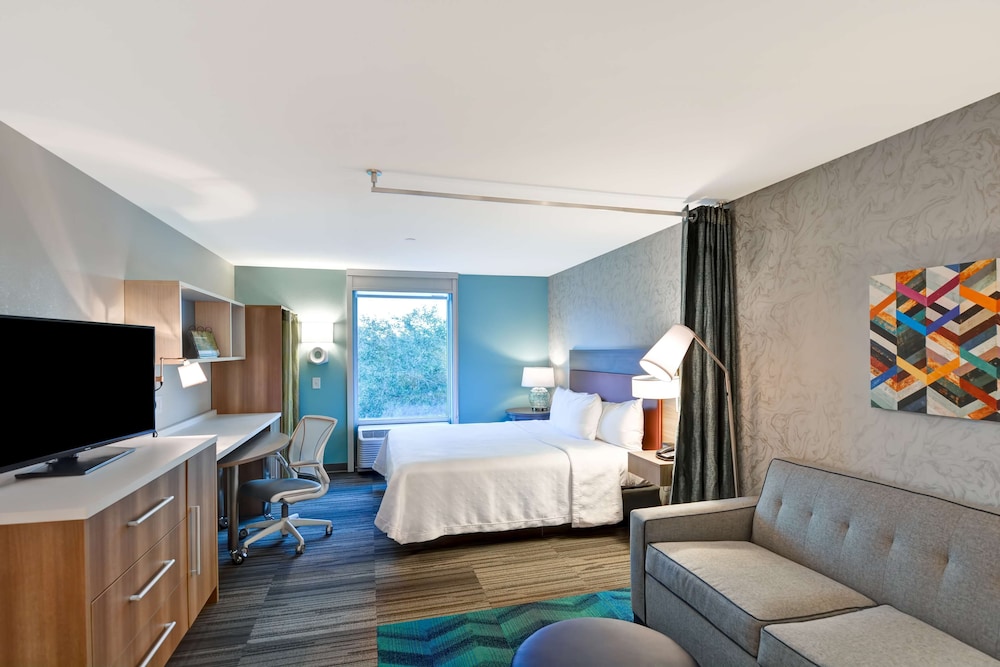 Studio, 1 King Bed, Accessible, Non Smoking (Hearing) at Home2 Suites By Hilton Tampa USF Near Busch Gardens in Tampa