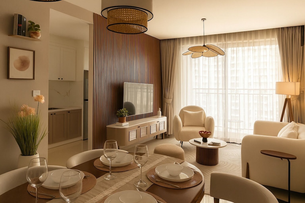 Family Apartment, 3 Bedrooms, Balcony, City View