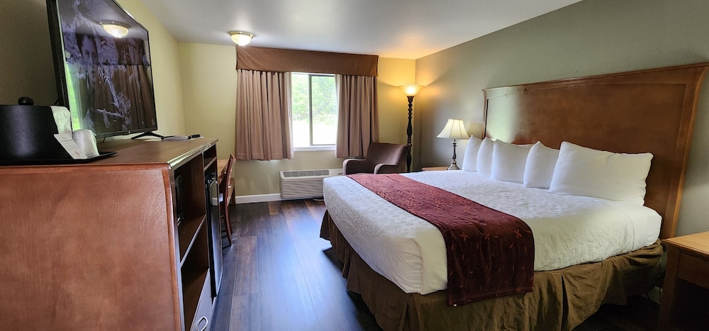 Deluxe Room, 1 King Bed, Refrigerator & Microwave, Dog Friendly-Ground Floor