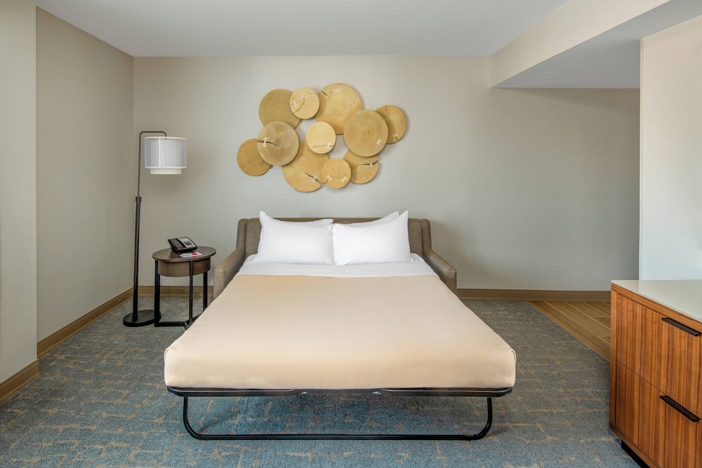 Room, 1 King Bed with Sofa bed (Mobility/Hearing Accessible, Tub) photo 3