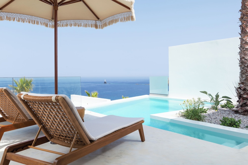 Luxury Suite, Private Pool, Sea View