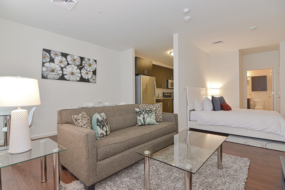 Luxury Studio, 1 Queen Bed with Sofa bed