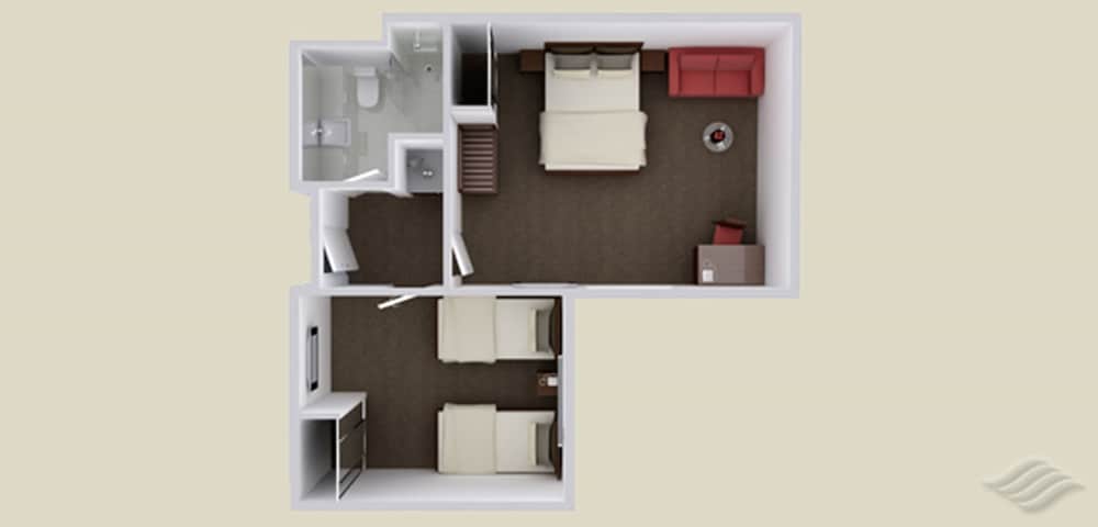 Two Bedroom Family Suite - Photo 3