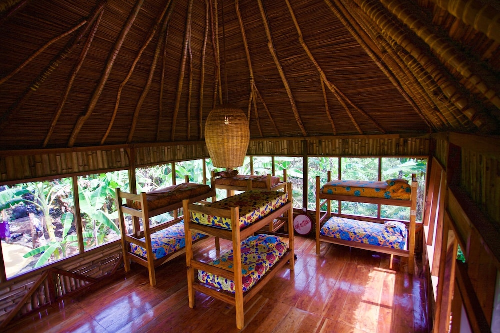Shared Dormitory, Garden View, 3 Bunk Beds for 6 Guests. (Each bed requires its own reservation). photo 1