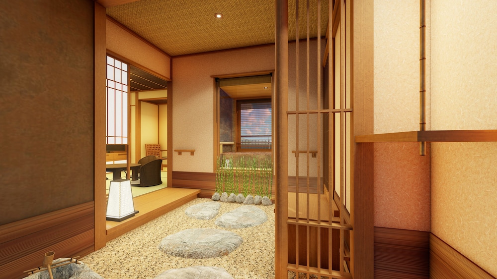 Japanese Style Room with Partial Open Air Bath and Garden (for 1-2 guests) photo 2