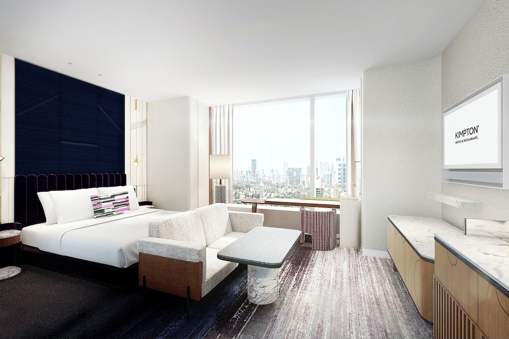 Studio, 1 King Bed, Golf View, Corner (High Floor)