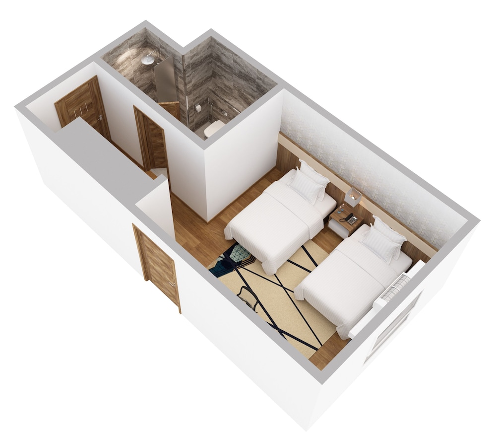 Standard Room, 2 Twin Beds