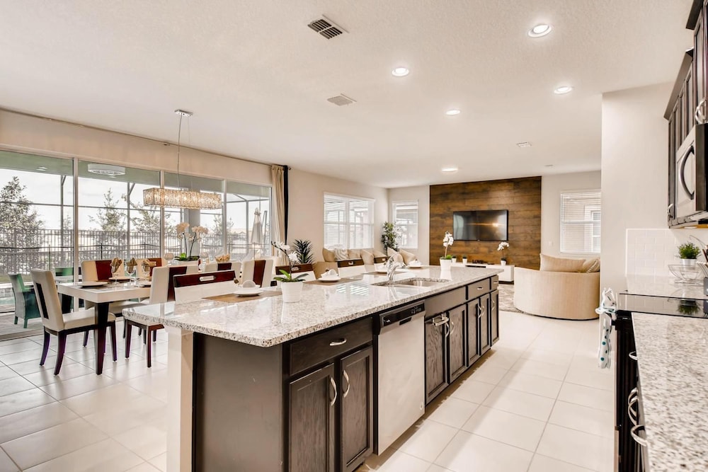 5BR Modern Luxury Disney Villa With Game Room Pool Spa, Billede 24