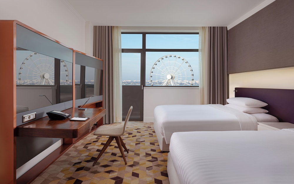 Room, 2 Double Beds, Balcony, Sea View photo 1