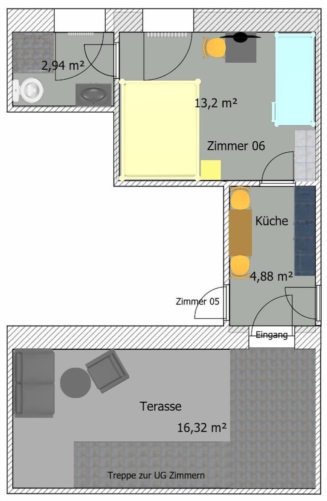 Classic Quadruple Room, 1 Bedroom photo 3