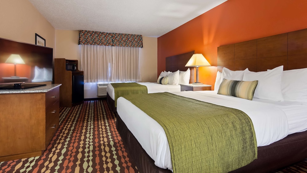 Standard Room, 2 Queen Beds, Non Smoking, Refrigerator, photo 6
