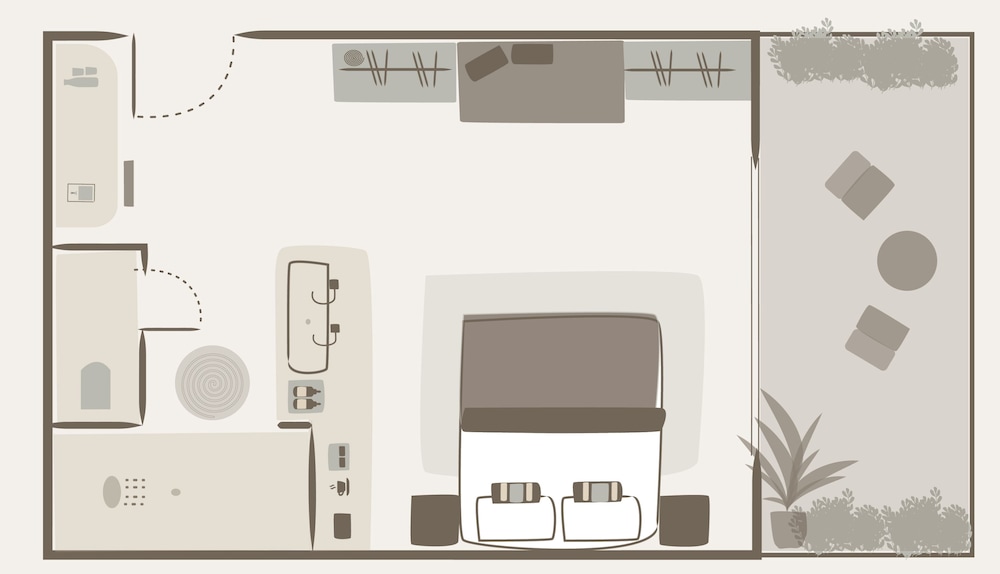 Classic Double Room, Garden View photo 2