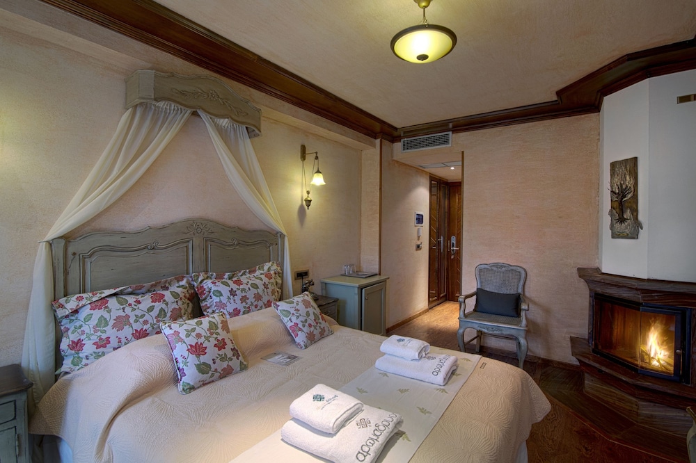 Komfort Doppelzimmer, Kamin, Bergblick