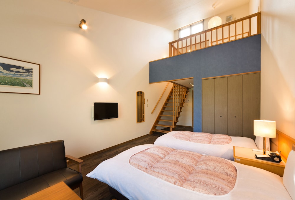 Twin Room with Loft futon set for extra 2 people, Smoking, No restaurants within walking distance photo 1
