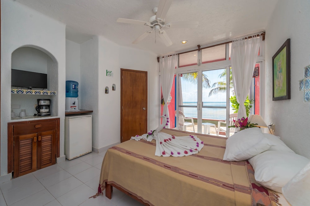 Standard Single Room, 1 Queen Bed, Private Bathroom, Beachfront photo 3