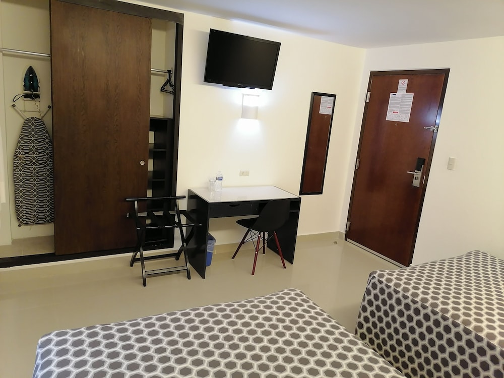Economy Double Room, 2 Double Beds - Photo 2