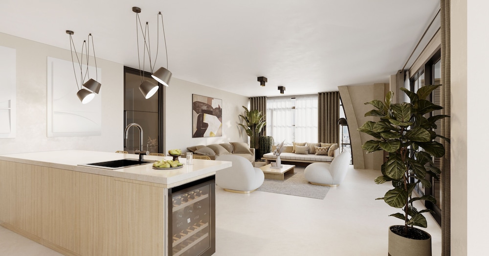 Presidential Sea View Apartment with Sauna