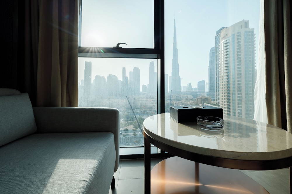 Premium Twin Room With Balcony-Burj Khalifa View photo 3