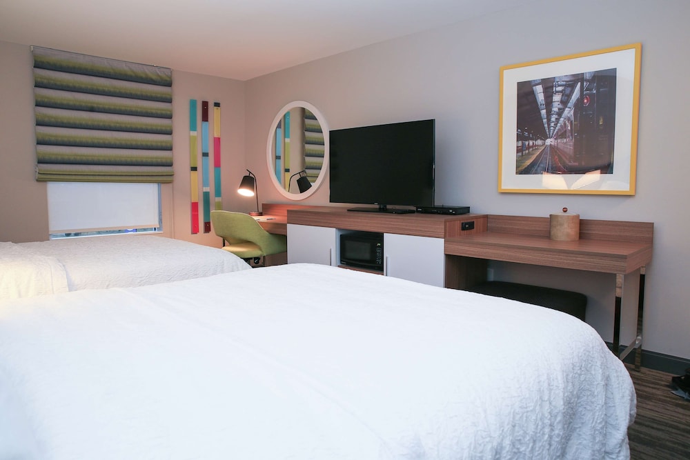 Room, 2 Queen Beds, Refrigerator & Microwave photo 2