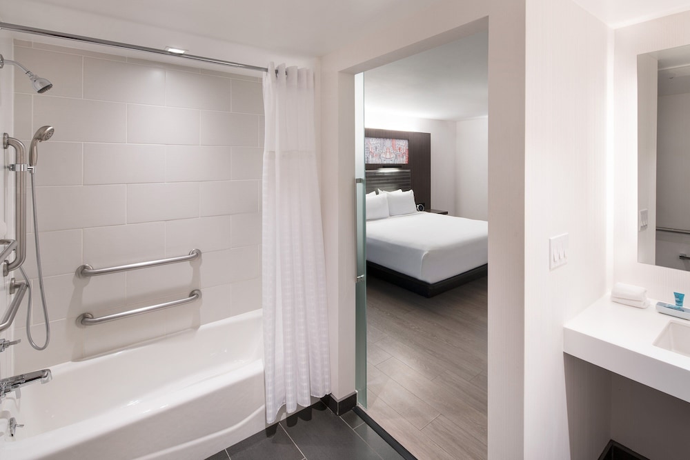 Room, 1 King Bed (Mobility/Hearing Access, Roll-in Shwr) - Photo 7