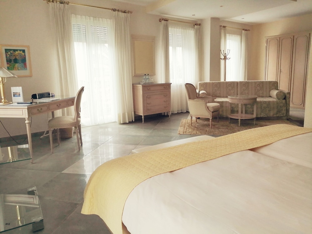 Suite with Partial Lake View from the Balcony
