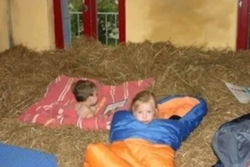 Hayloft Room, Sleeping Bags Required