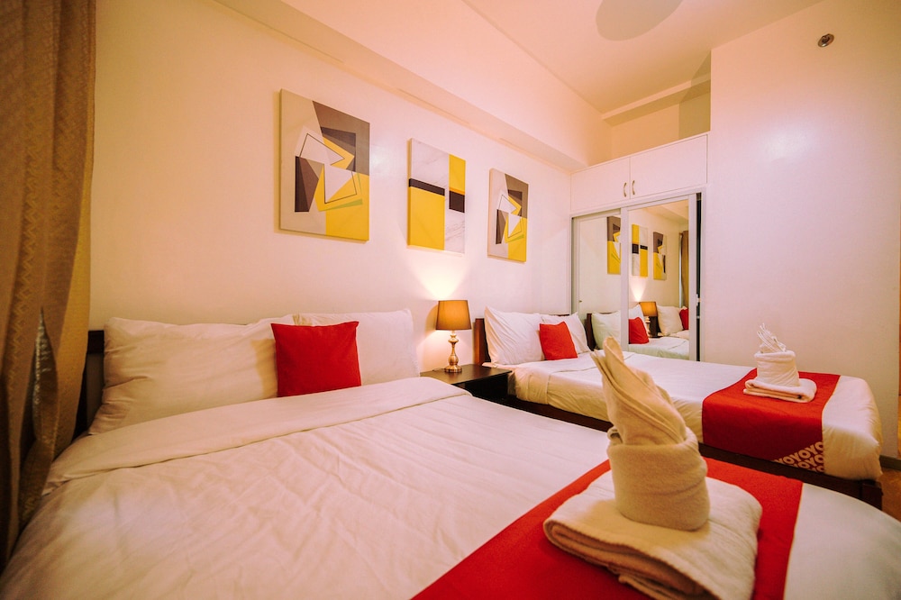Deluxe Quadruple Room, 2 Double Beds, Kitchen, Courtyard View photo 1