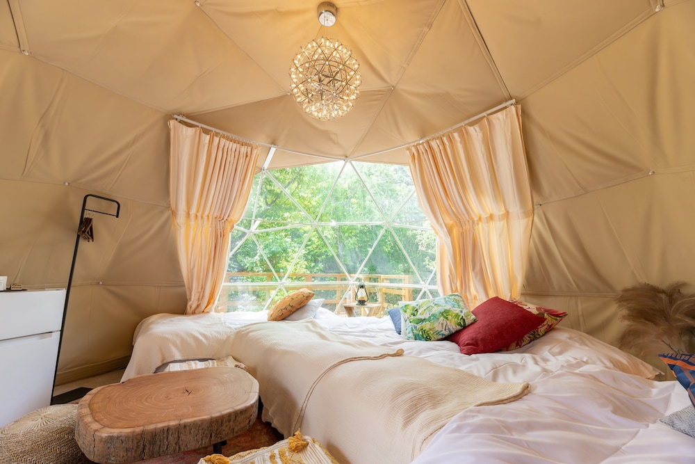 2. [Private Open-Air Bath] Dome Tent (2-4 Guests) photo 1