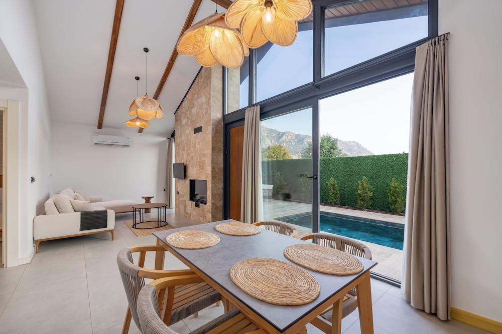 Suite, piscine privée, vue piscine