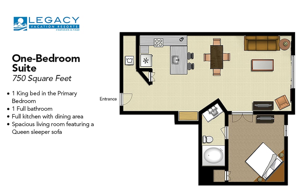Suite, 1 Bedroom - Photo 8