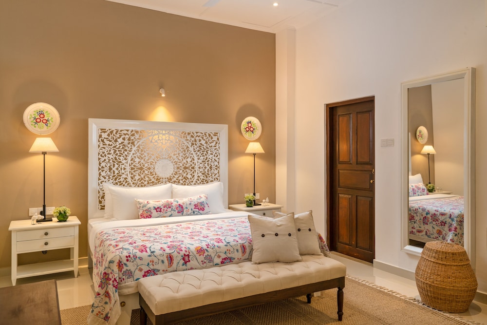 Deluxe Doppelzimmer mit Gartenblick