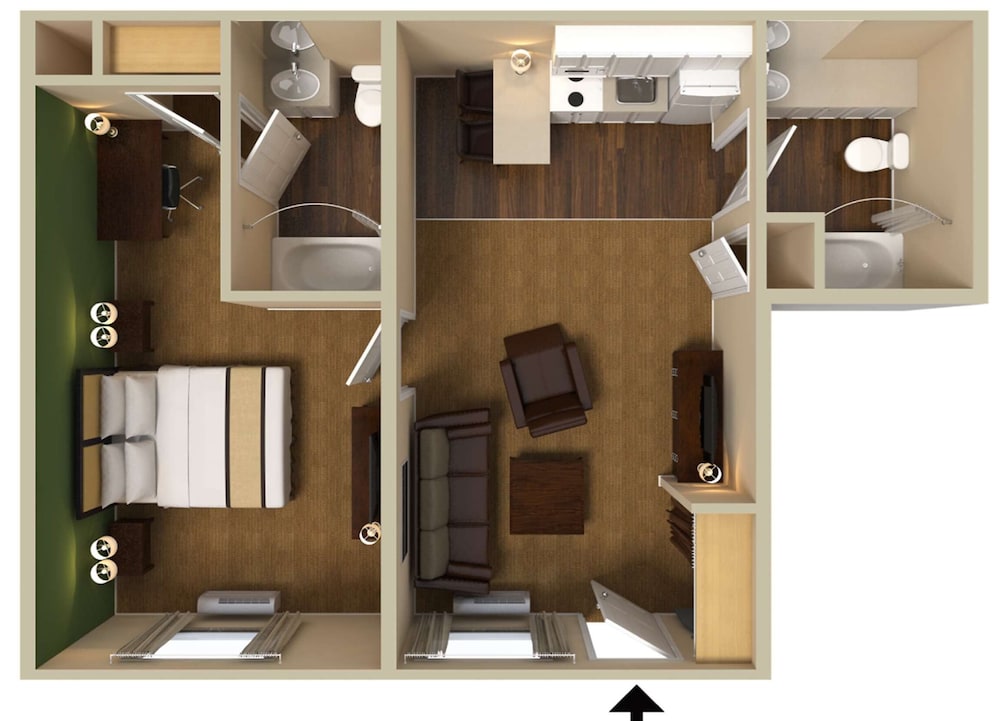 Suite, 1 King Bed, Non Smoking - Photo 2