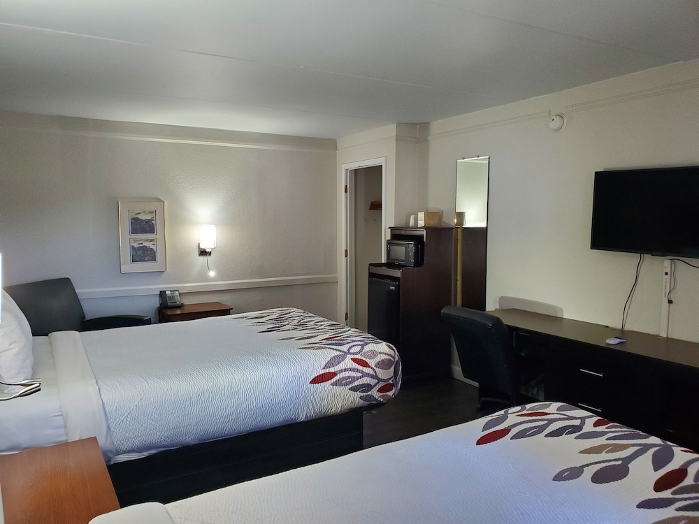 Deluxe Double Room, 2 Queen Beds, Smoking, Refrigerator & Microwave photo 3