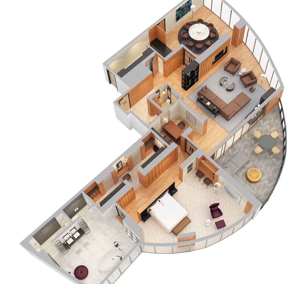 The Ritz-Carlton Suite, Elizabeth Quay River View, 1 King Bed thumbnail 6