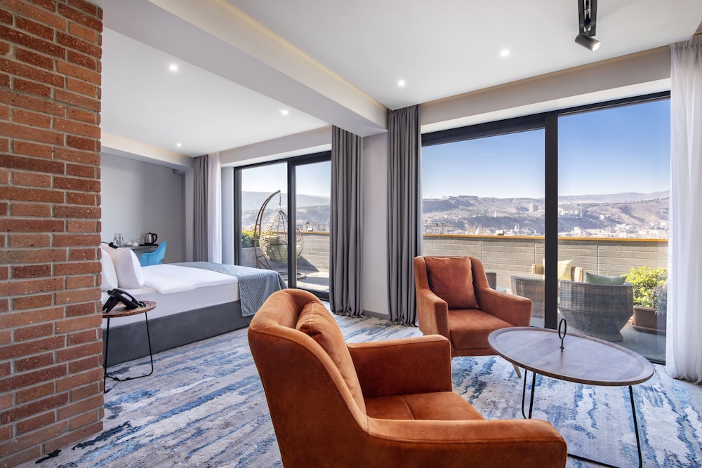Luxury Studio Suite, 1 King Bed, Terrace photo 1